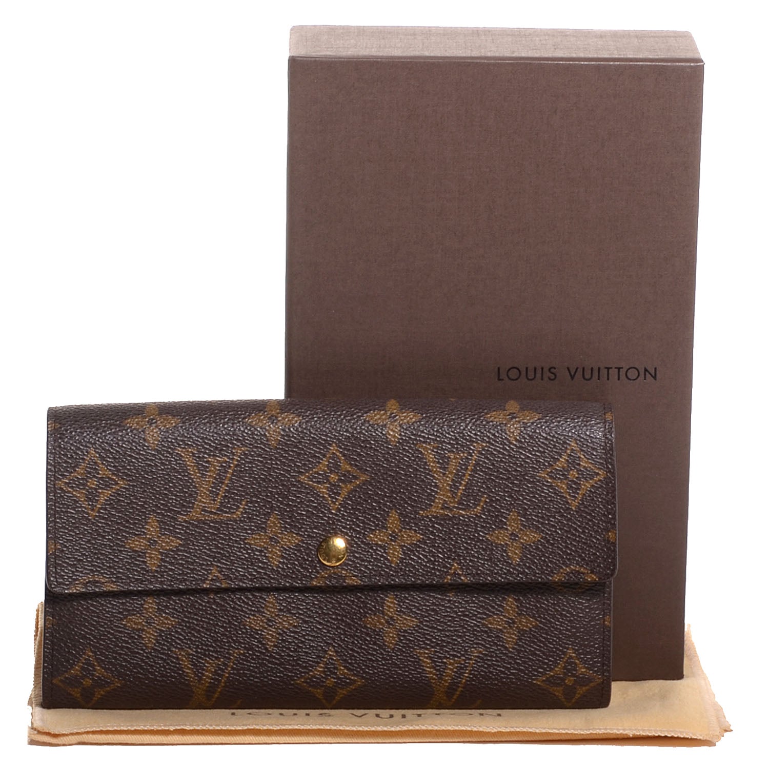 Louis Vuitton Monogram Sarah Wallet 5 of 8