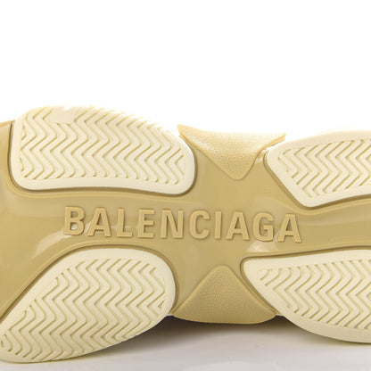 Balenciaga Fabric Mesh Mens Triple S Sneakers 46 White 8 of 9