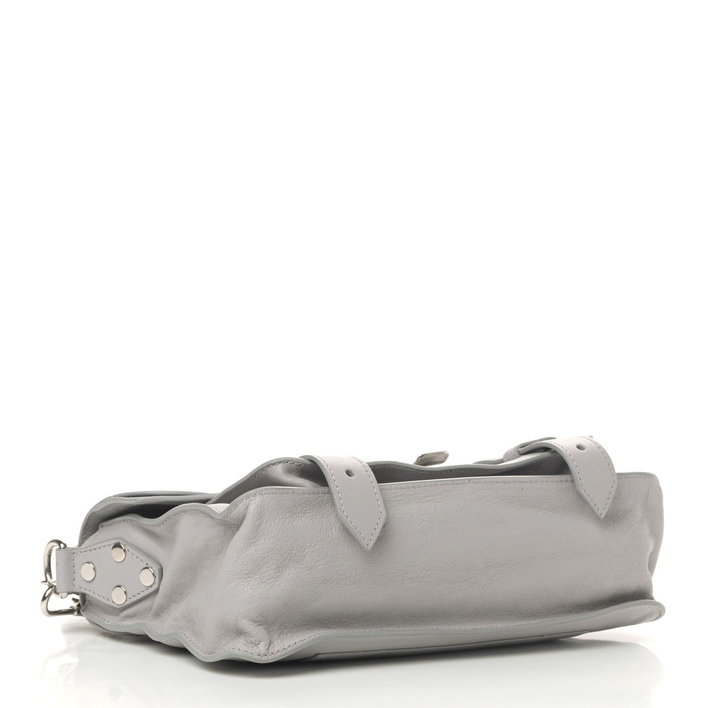 Lambskin Tiny PS1 Satchel Fog