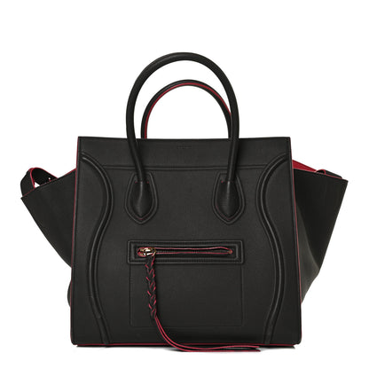Celine Baby Grained Calfskin Medium Phantom Luggage Dark Taupe 1 of 17