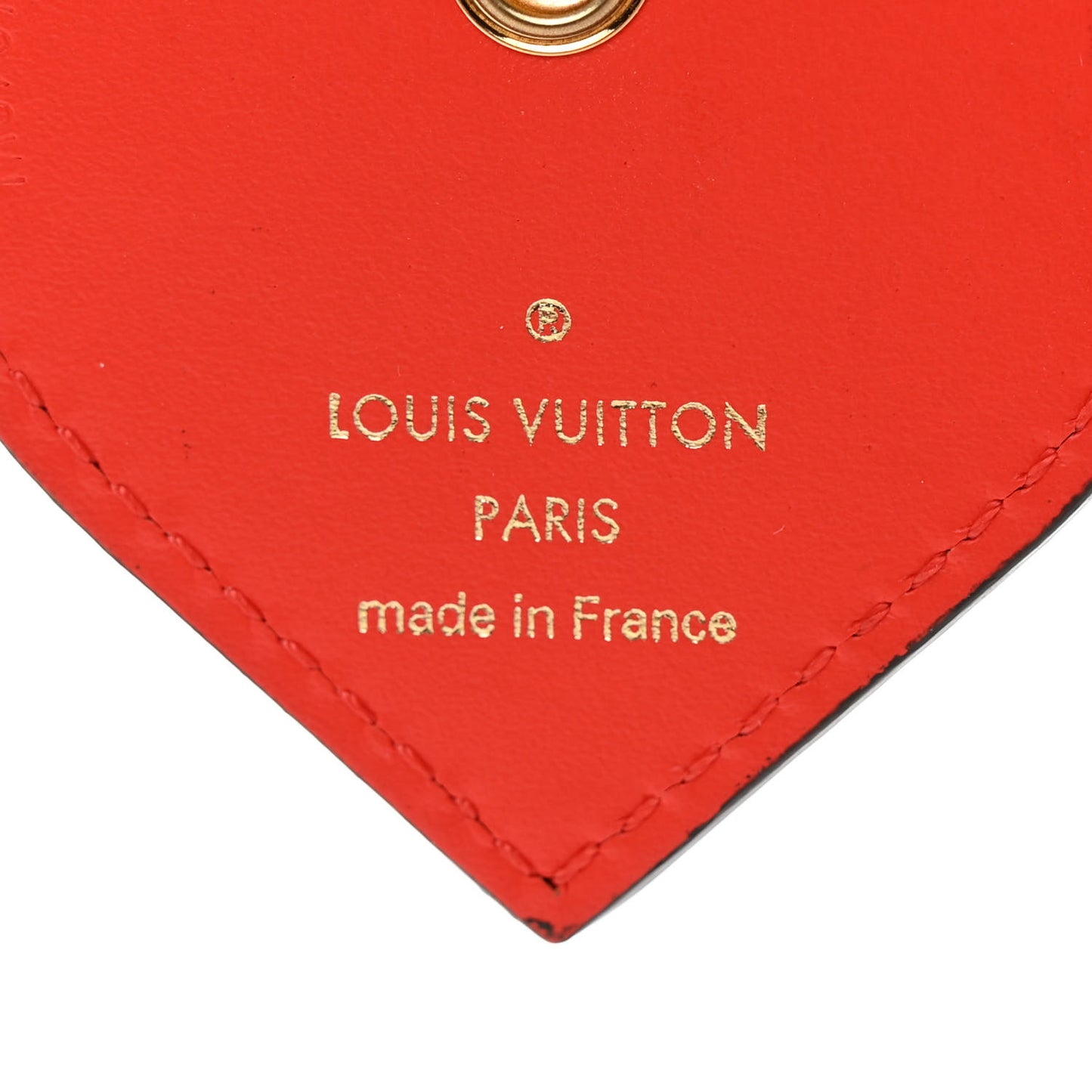 Vernis Degrade Love Lock Heart Key Holder Bag Charm Pink Red