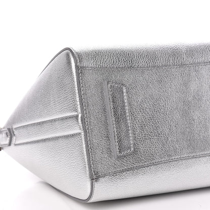 Givenchy Metallic Sugar Goatskin Small Antigona Silver 5 of 10