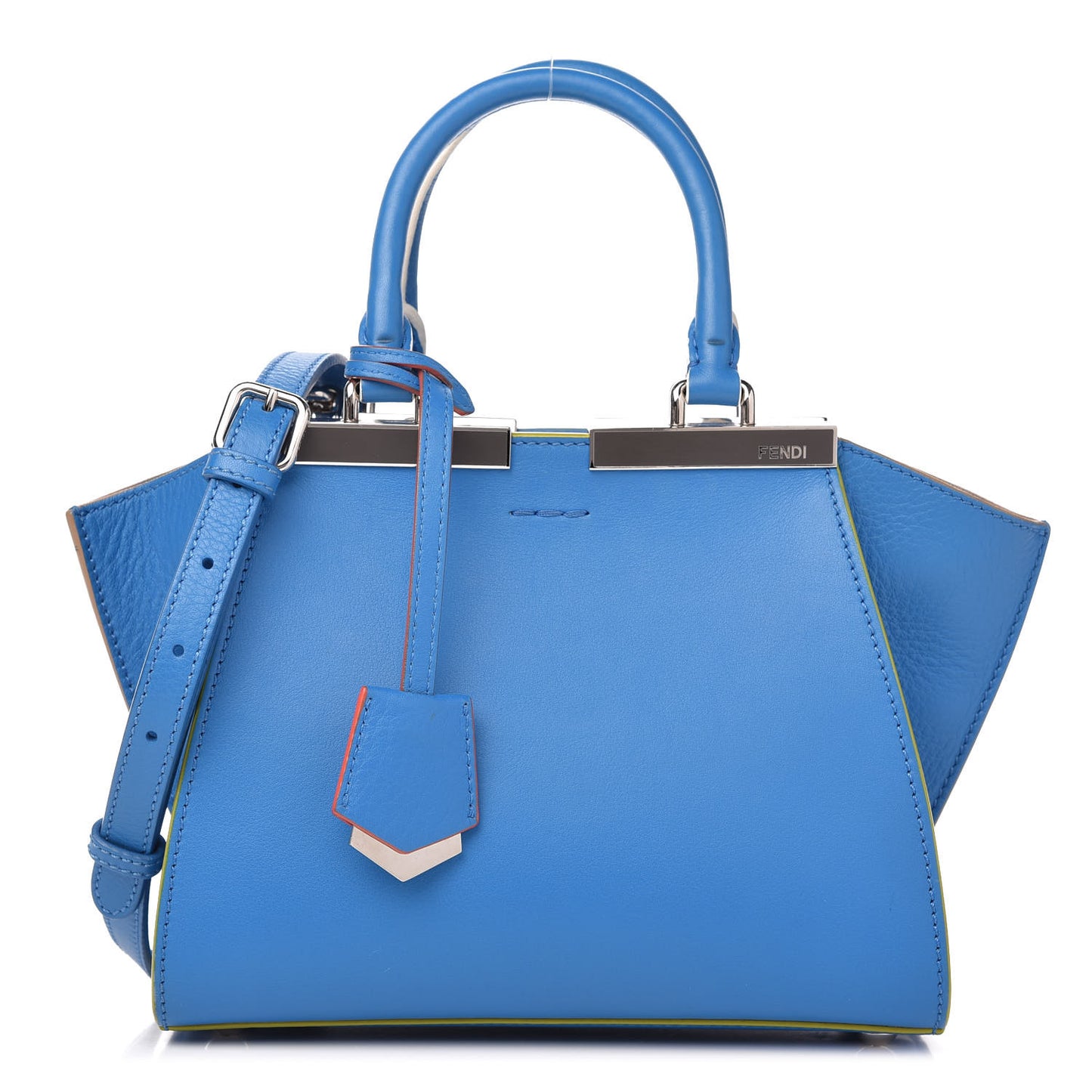 Vitello Dolce Mini 3jours Tote Blue Royal