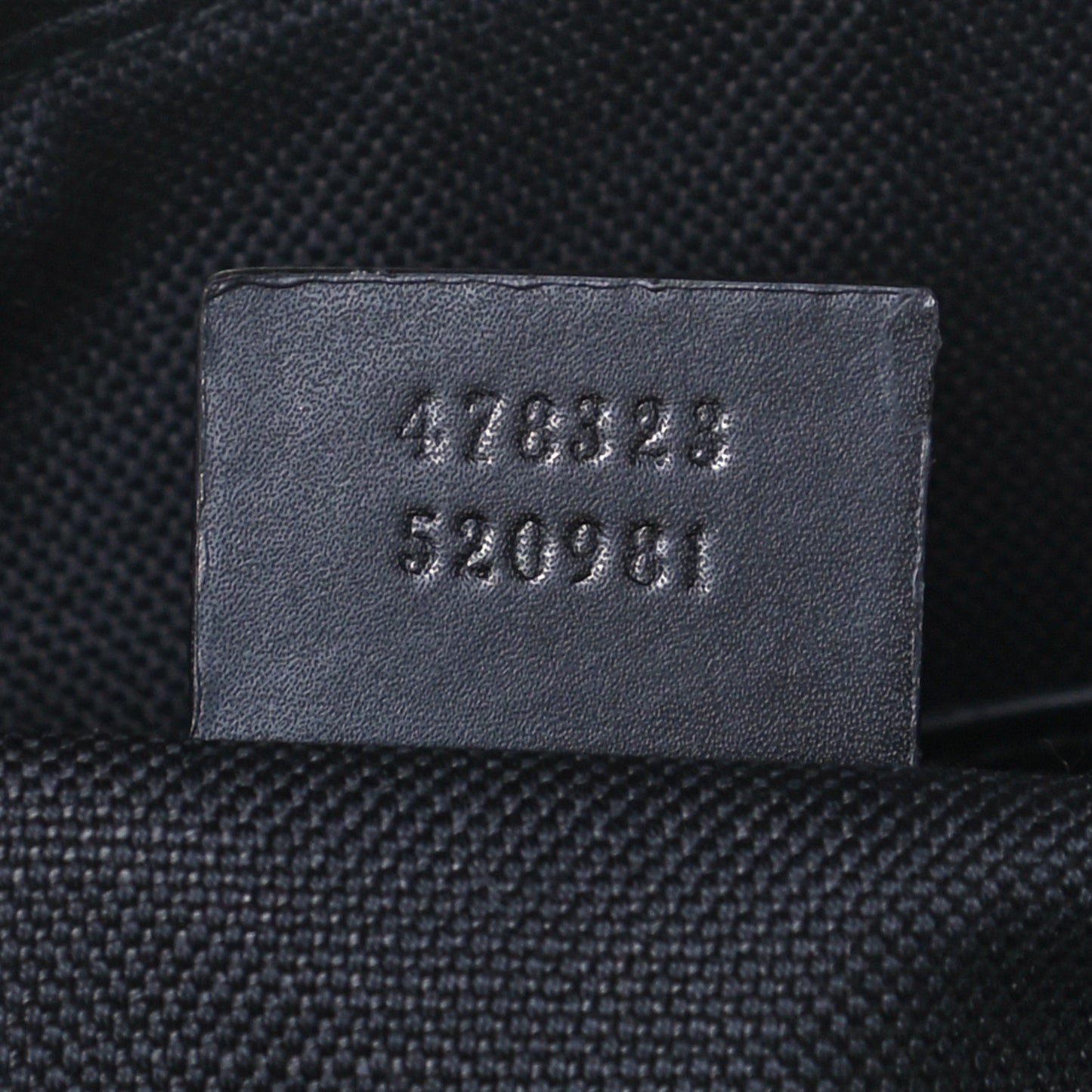 Soft GG Supreme Monogram Appia Calfskin Web Large Carry On Duffle Bag Black Grey