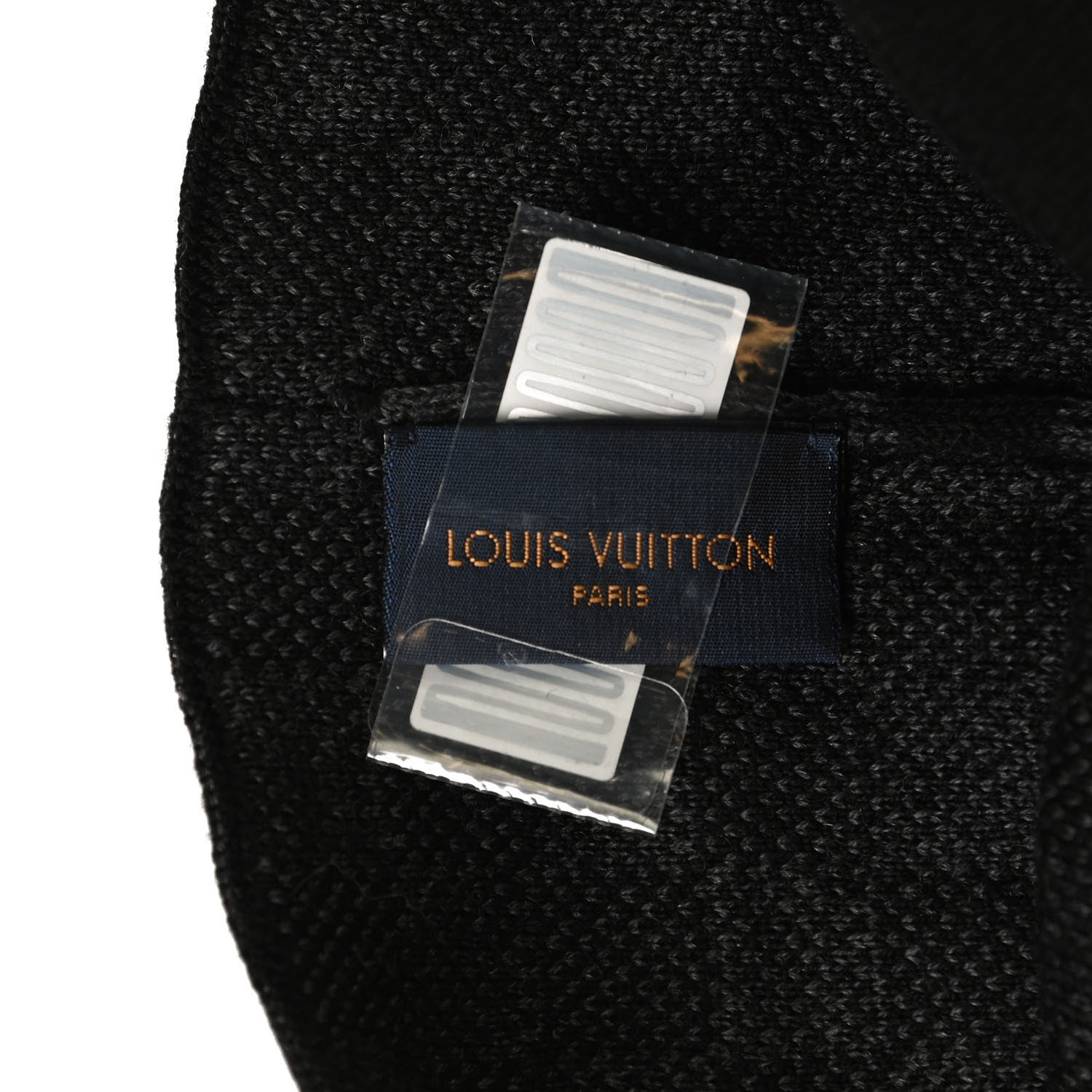 Louis Vuitton Wool Bonnet Petit Damier Graphite Beanie Hat 4 of 4