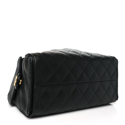 Chanel Caviar Quilted Small Chanel 25 Handbag Black 4 of 10