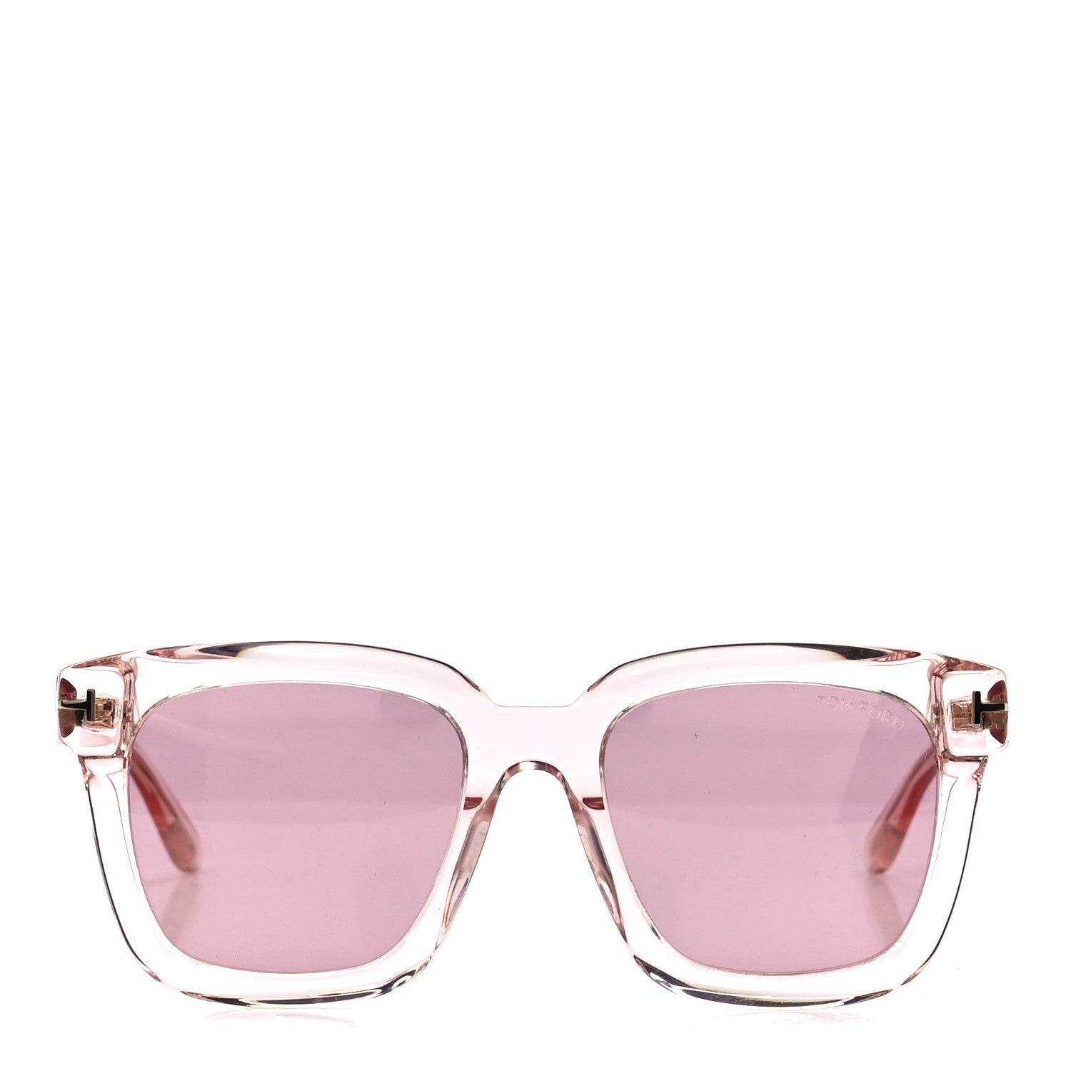 Tom Ford Square Sari TF690 Sunglasses Pink 2 of 8