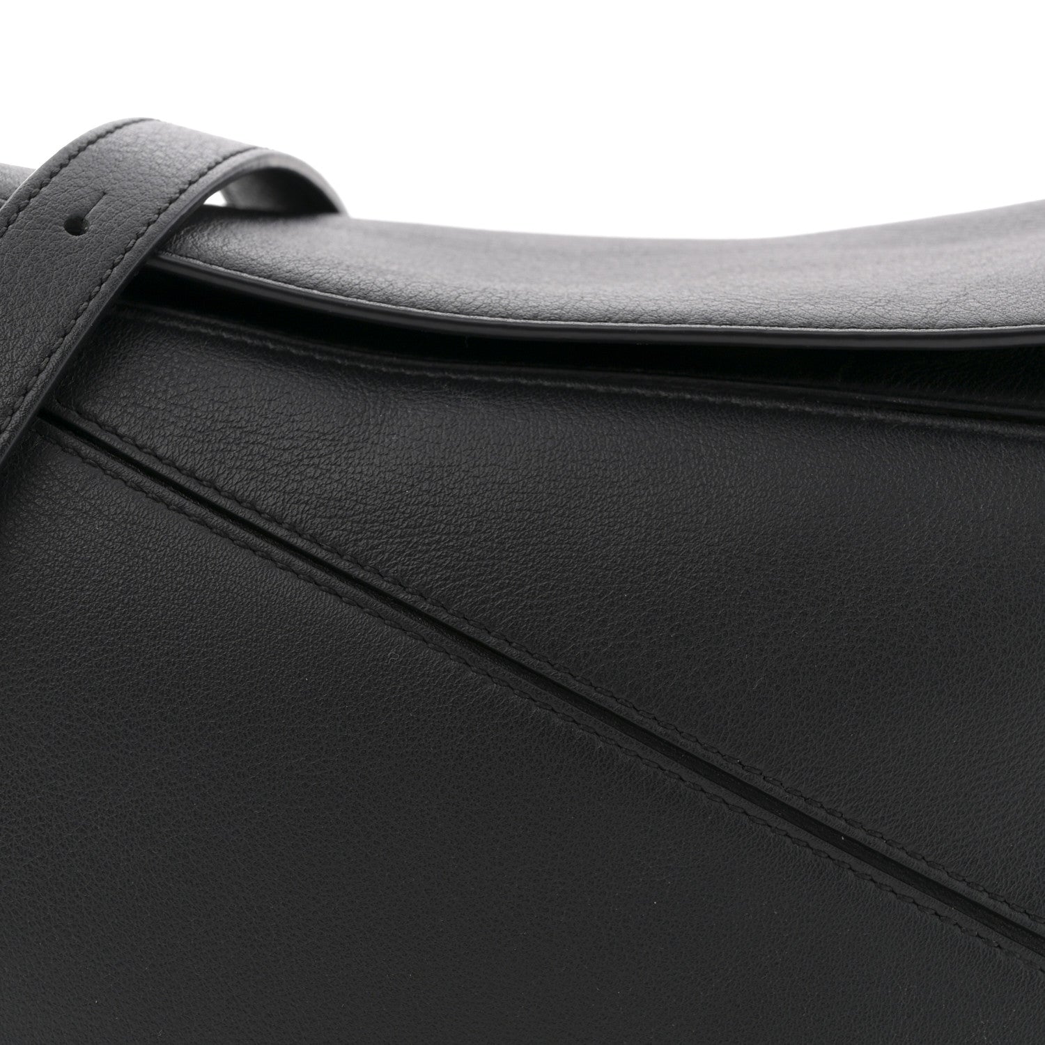 Loewe Calfskin Small Puzzle Bag Black 8 of 14