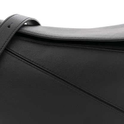 Loewe Calfskin Small Puzzle Bag Black 8 of 14