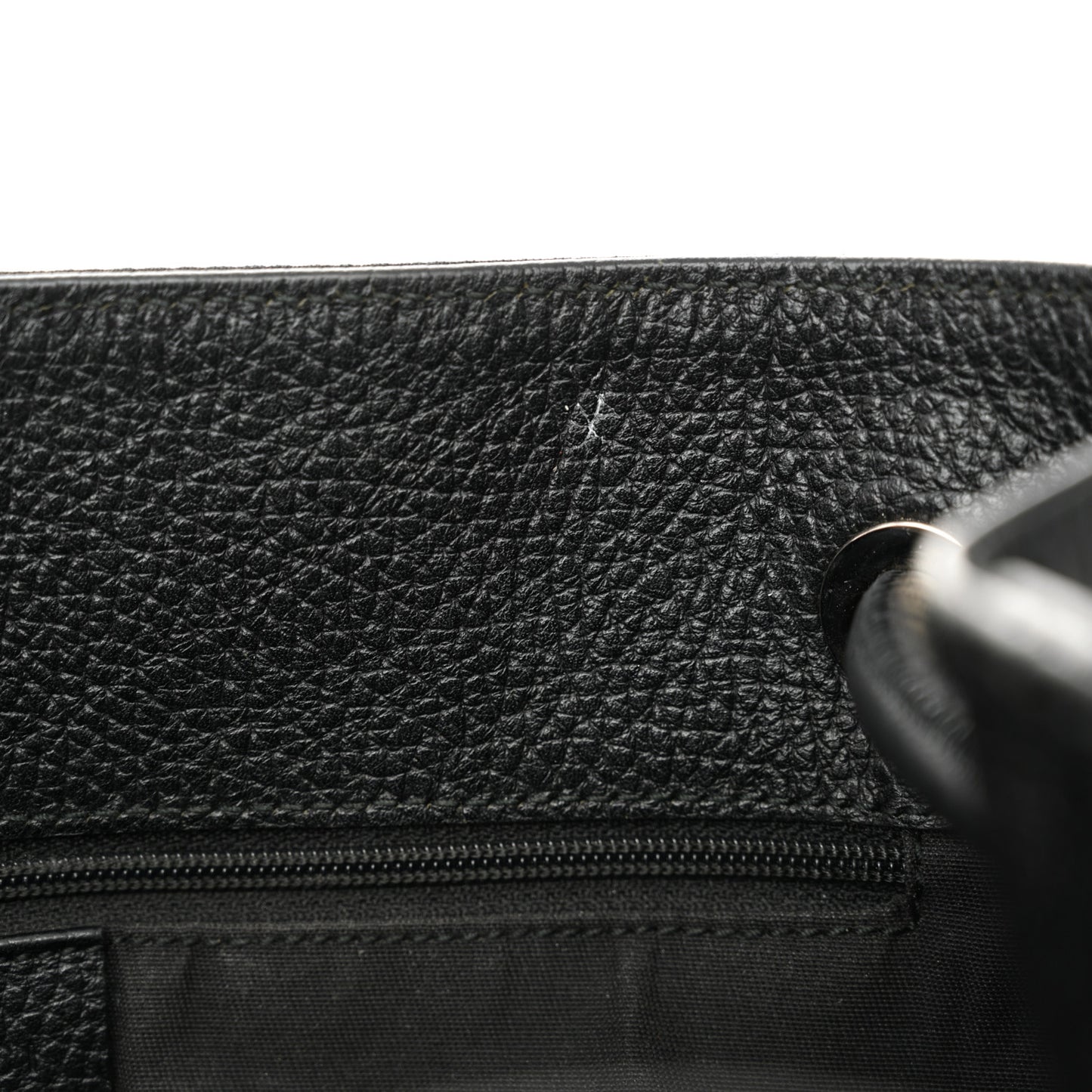 Canvas Monogram Gifford Shopping Tote Black