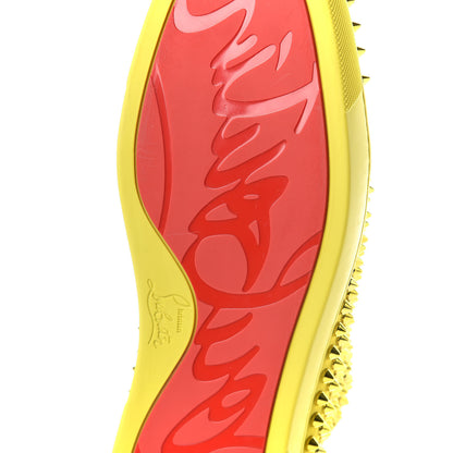 Christian Louboutin CHRISTIAN LOUBOUTIN Veau Velours Mens Louis Orlato Flat Spikes Sneakers 41.5 Cubiste 14 of 15