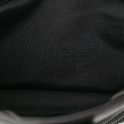 Saint Laurent Smooth Calfskin Matelasse Chevron Large Monogram Shopping Bag Black 12 of 16