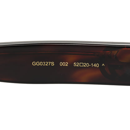 Gucci Acetate Sunglasses GG0327S Tortoise 6 of 8