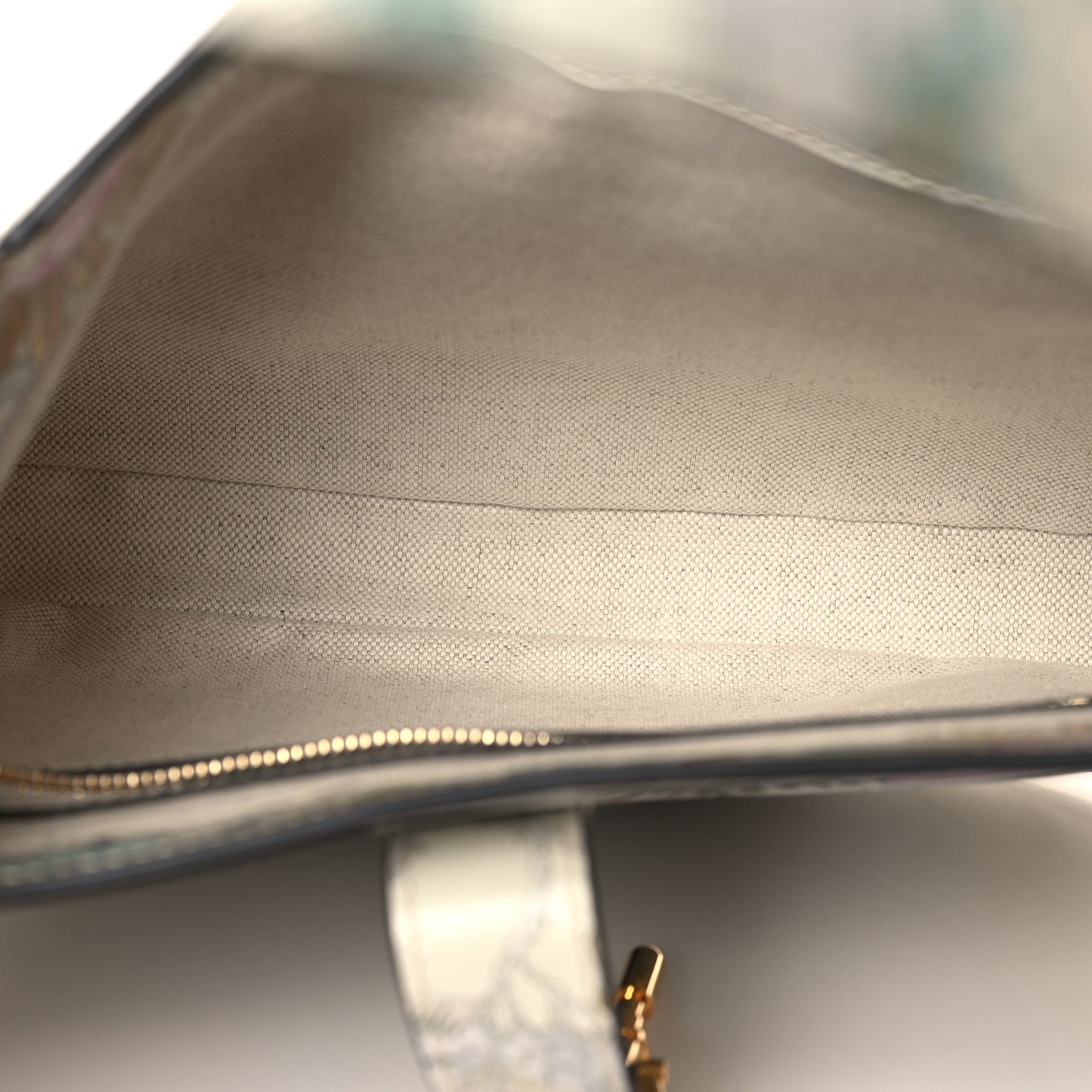 New Shangai Calfskin Tiger Savanah Small Jackie 1961 Hobo Chalky White Multicolor