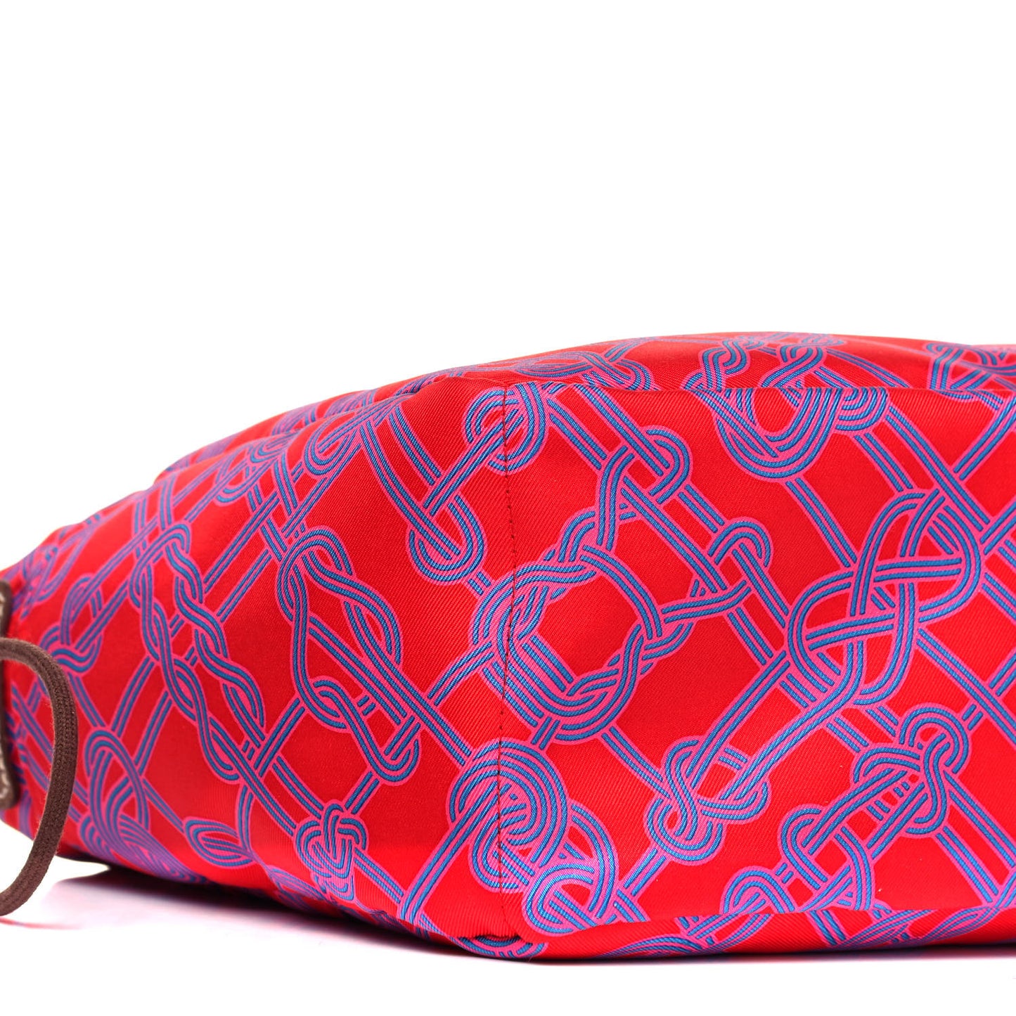 Silk Barenia Noeud Marin Fourbi 25 MM Pouch Rouge de Coeur Fauve