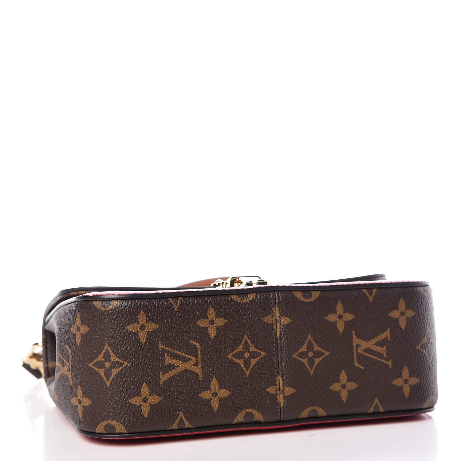 Louis Vuitton Patent Calfskin Monogram Cherrywood BB Scarlet 4 of 8