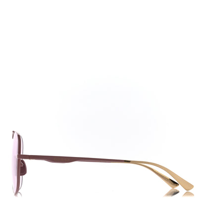 Gucci Square Aviator Sunglasses GG0335S Violet 3 of 10