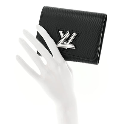 Louis Vuitton Epi Twist XS Wallet Black 2 of 9