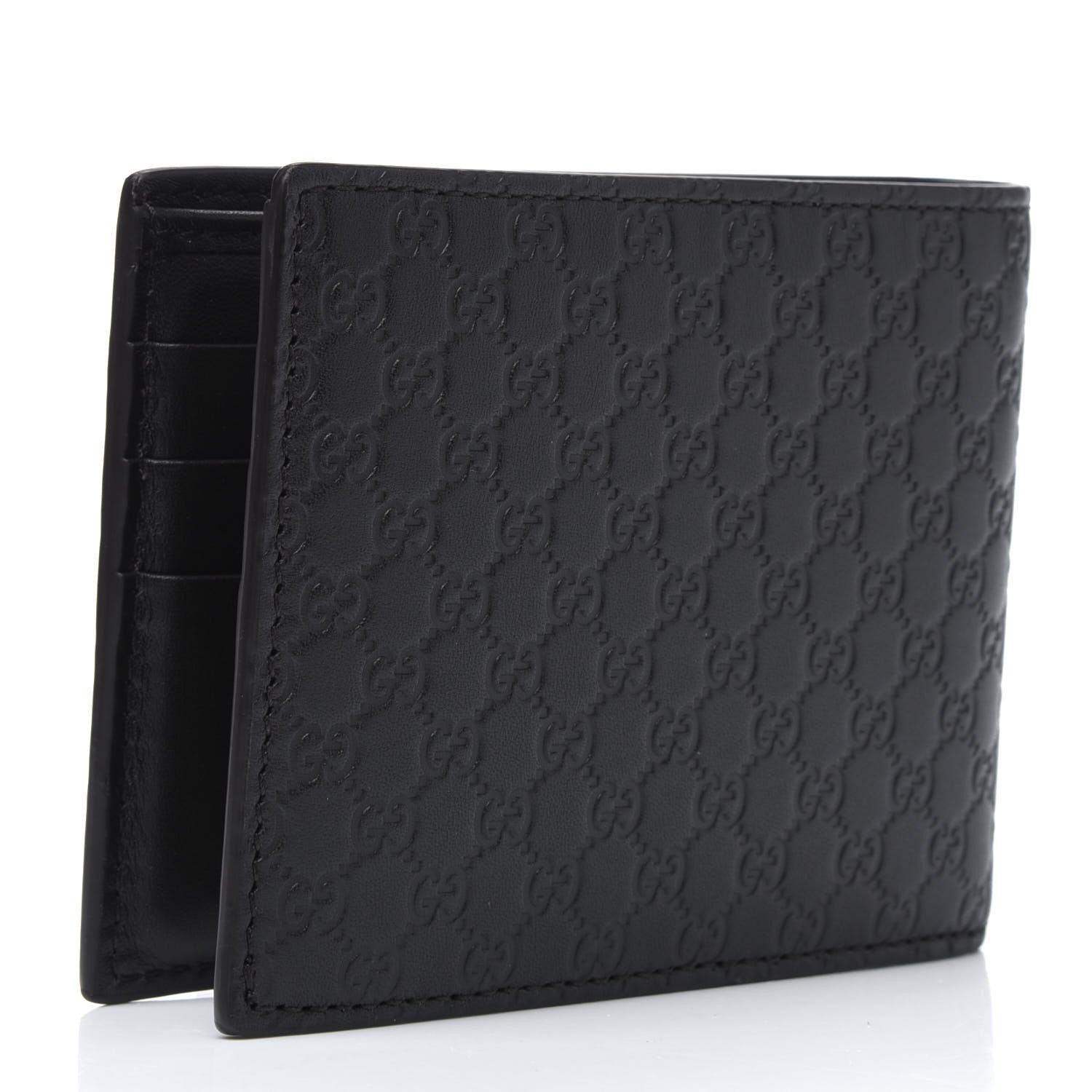 Gucci Microguccissima Bi-Fold Wallet Brown 2 of 3