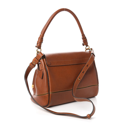 Chloe Calfskin Small Owen Flap Bag Caramel 2 of 8