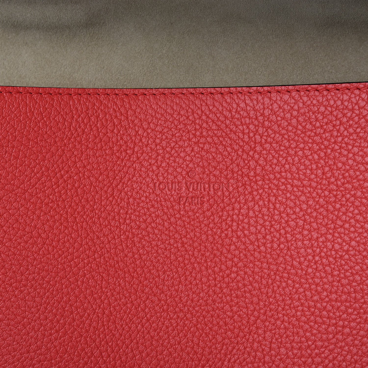 Louis Vuitton Taurillon Volta Coquelicot 10 of 10