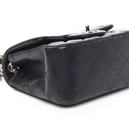 Chanel Caviar Quilted Mini Square Flap Black 5 of 9