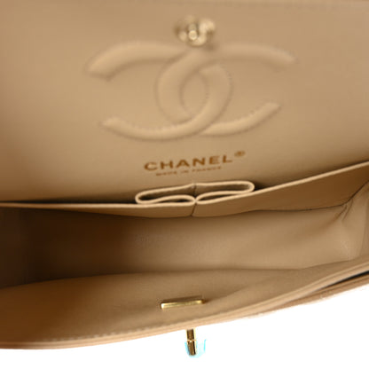 Chanel Caviar Quilted Small Double Flap Beige 5 of 11
