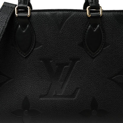 Louis Vuitton Empreinte Monogram Giant Onthego PM Black 7 of 10