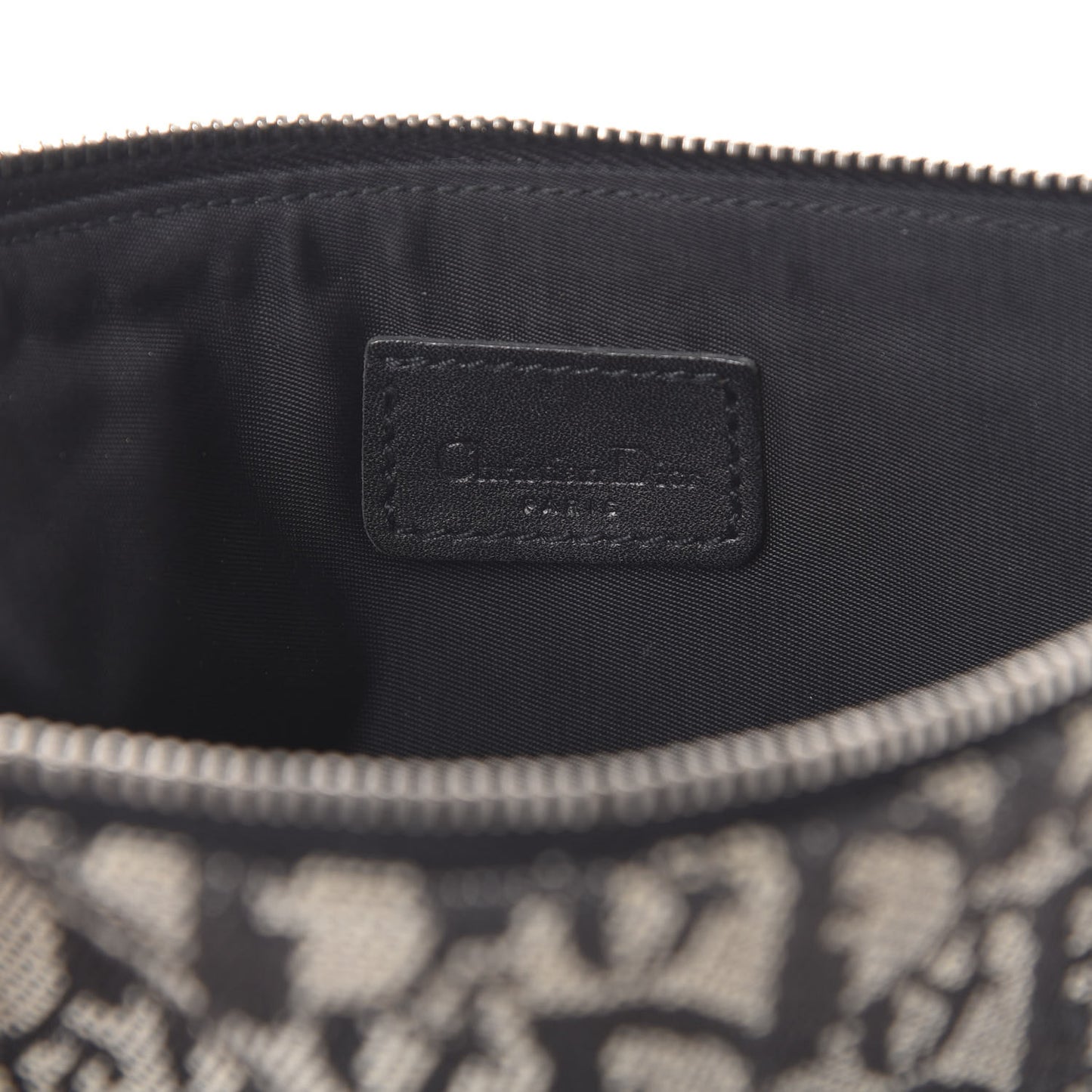 Monogram Mini Saddle Pochette Black