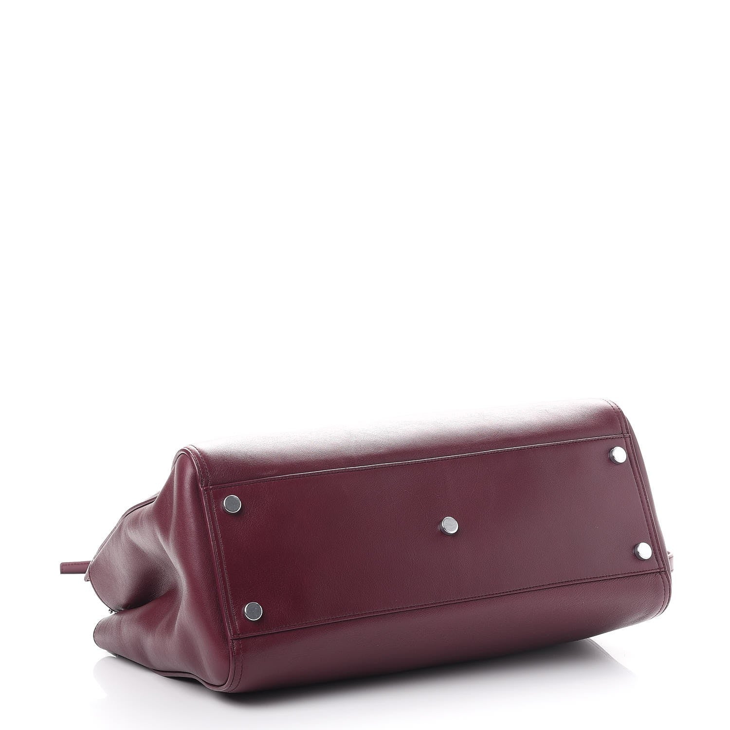 Saint Laurent Calfskin Medium Amber Tote Rouge Legion 5 of 15
