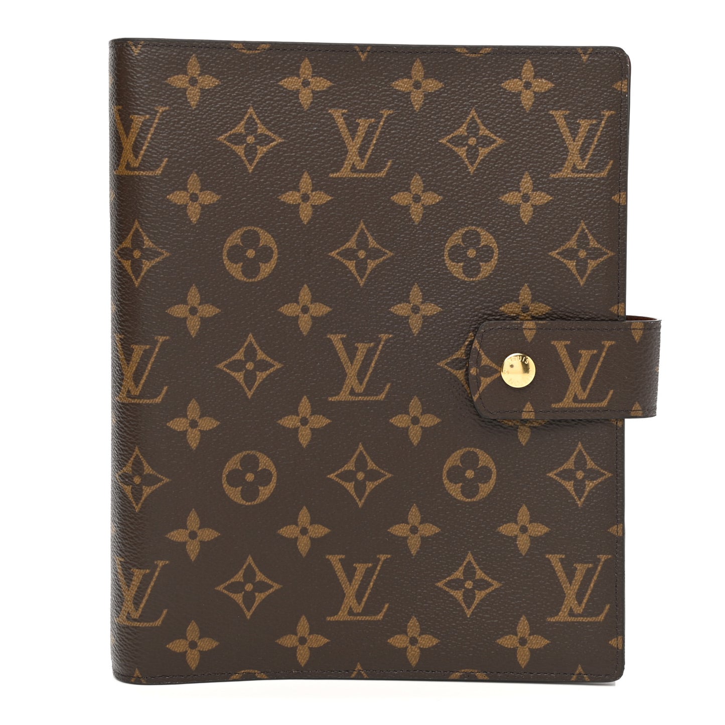 Monogram Large Ring Agenda Cover