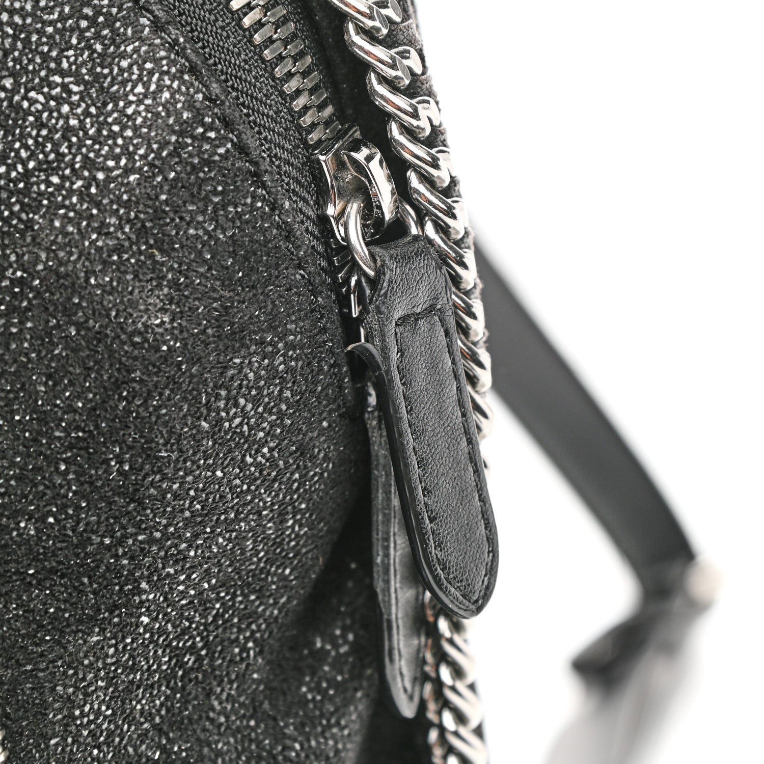 Stella McCartney Shaggy Deer Small Falabella Backpack Black 14 of 16