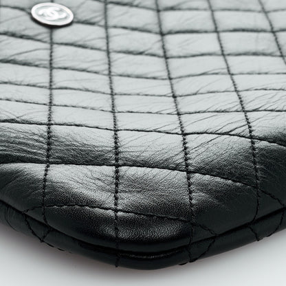 Chanel Aged Calfskin Quilted Crossbody Bag Black 5 of 9
