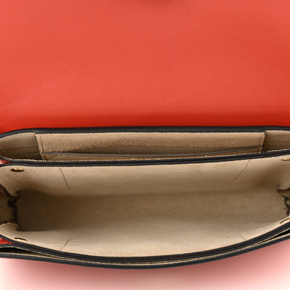 Chloe Suede Calfskin Mini Faye Shoulder Bag Earthy Red 5 of 10