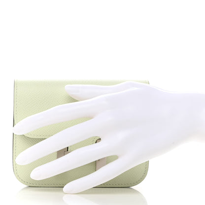Hermes Epsom Constance Slim Wallet Vert Fizz 2 of 9