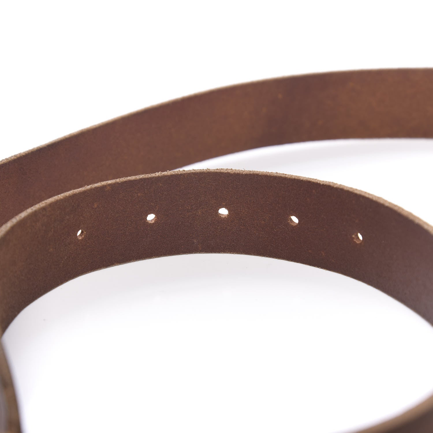 Gucci Cuoio Toscano Nickel Feline Buckle Belt 100 40 Cuir 5 of 7