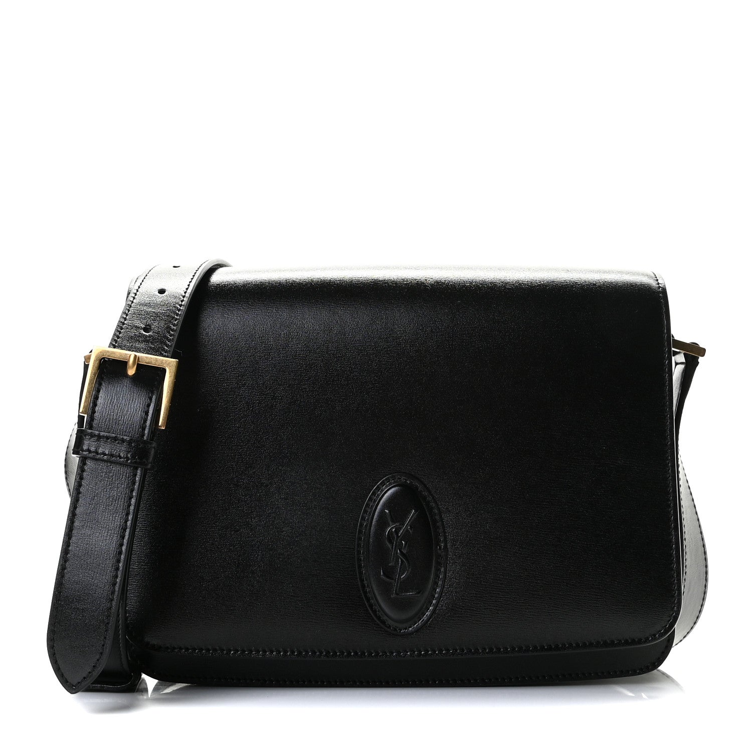 Saint Laurent Calfskin Medium Le 61 Shoulder Bag Black 1 of 9