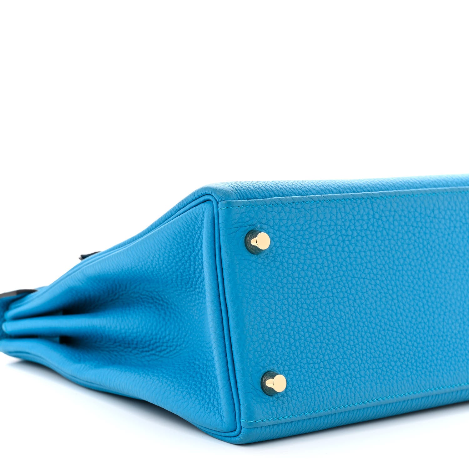 Hermes Togo Kelly Retourne 28 Bleu Zanzibar 9 of 11