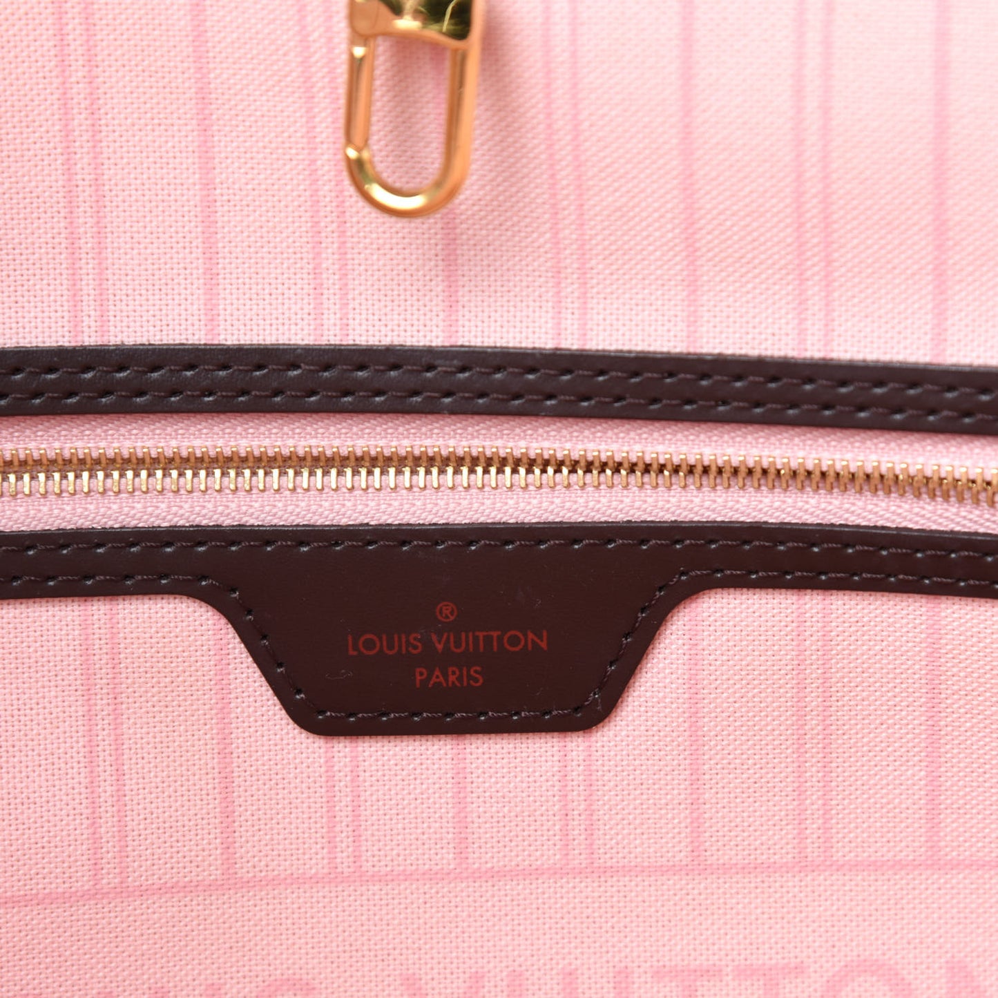 Damier Ebene Neo Neverfull MM Rose Ballerine