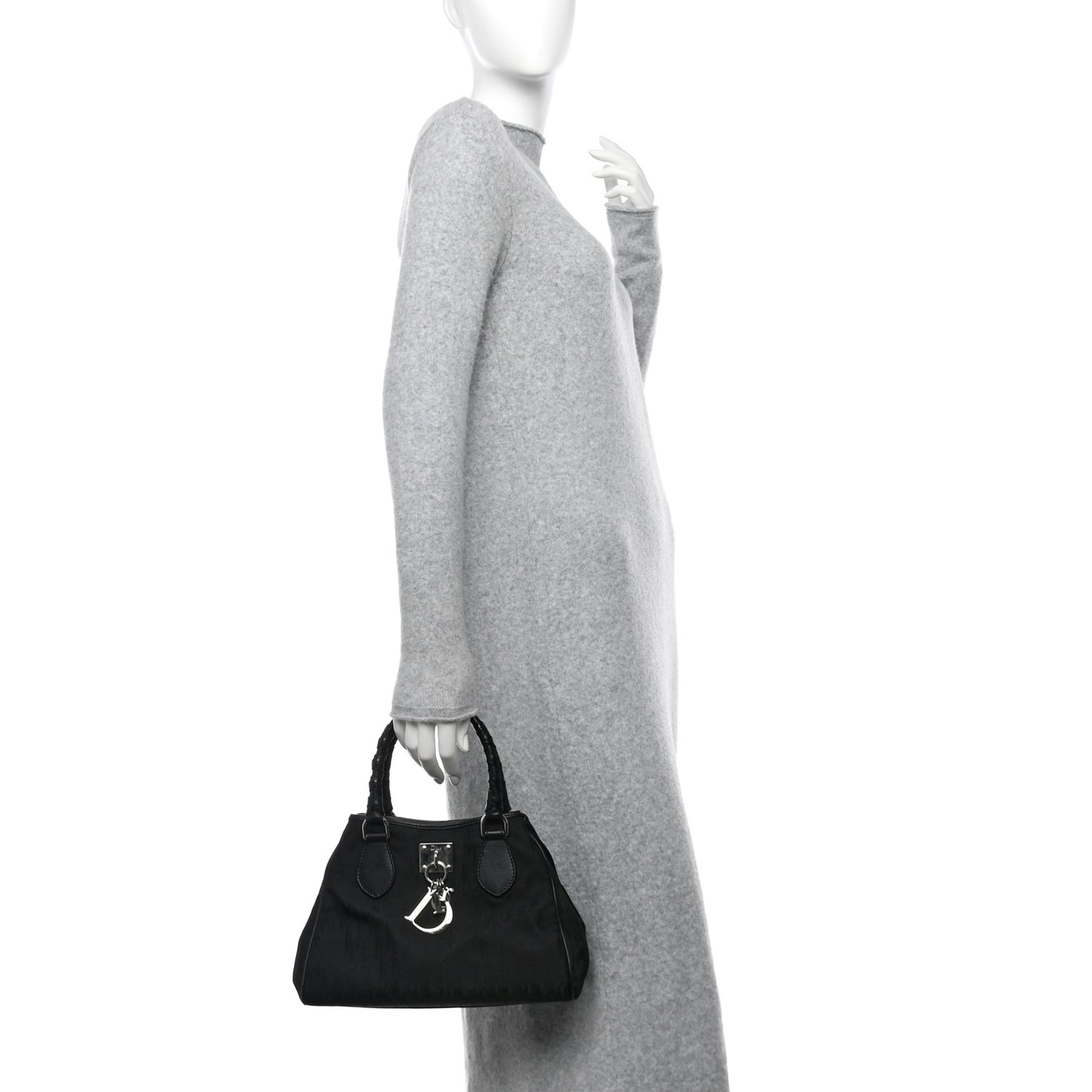 Nylon Monogram Small Lovely Tote Black