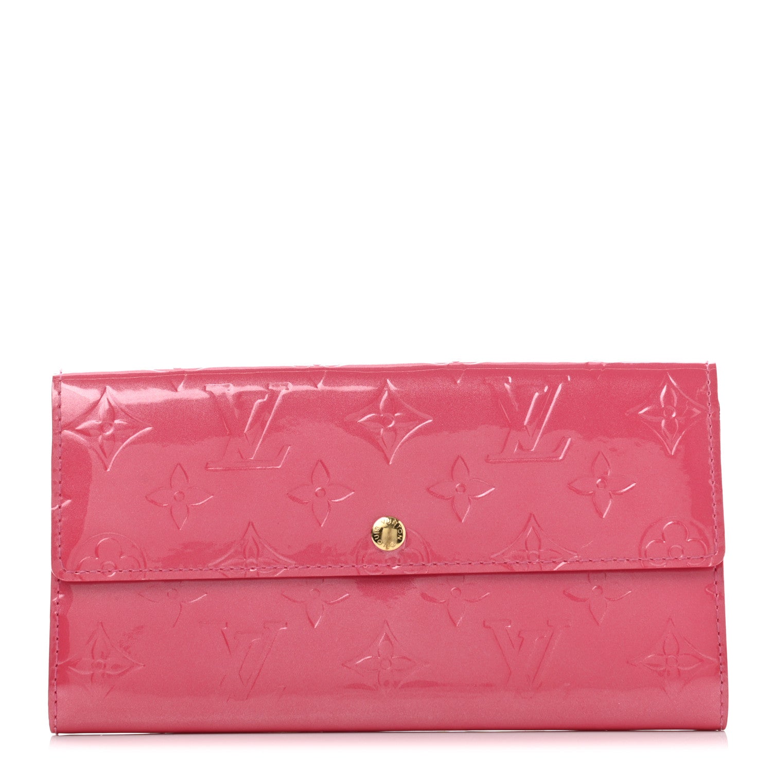 Louis Vuitton Vernis Sarah Wallet Framboise 1 of 11