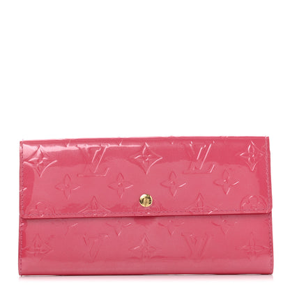 Louis Vuitton Vernis Sarah Wallet Framboise 1 of 11