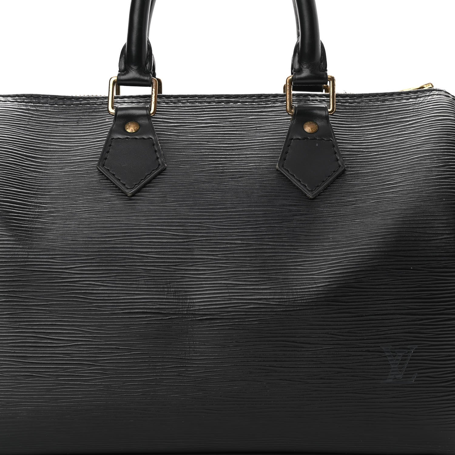 Louis Vuitton Epi Speedy 25 Black 8 of 22