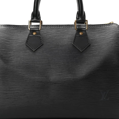 Louis Vuitton Epi Speedy 25 Black 8 of 22