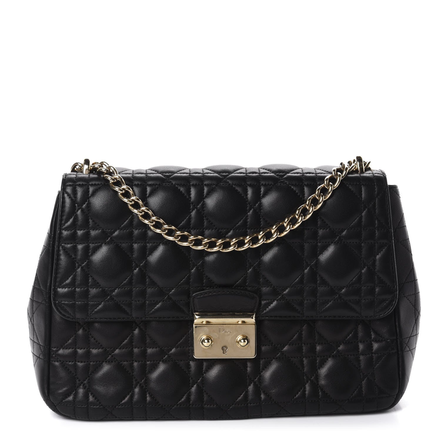 Christian Dior Lambskin Cannage Small Miss Dior Flap Black 1 of 11