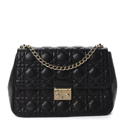 Christian Dior Lambskin Cannage Small Miss Dior Flap Black 1 of 11