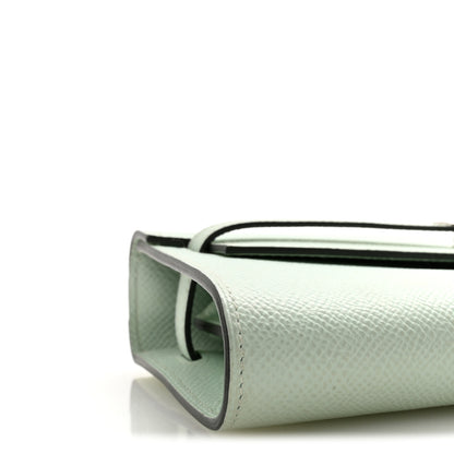 Hermes Epsom Kelly Wallet To Go Vert Peppermint 7 of 9