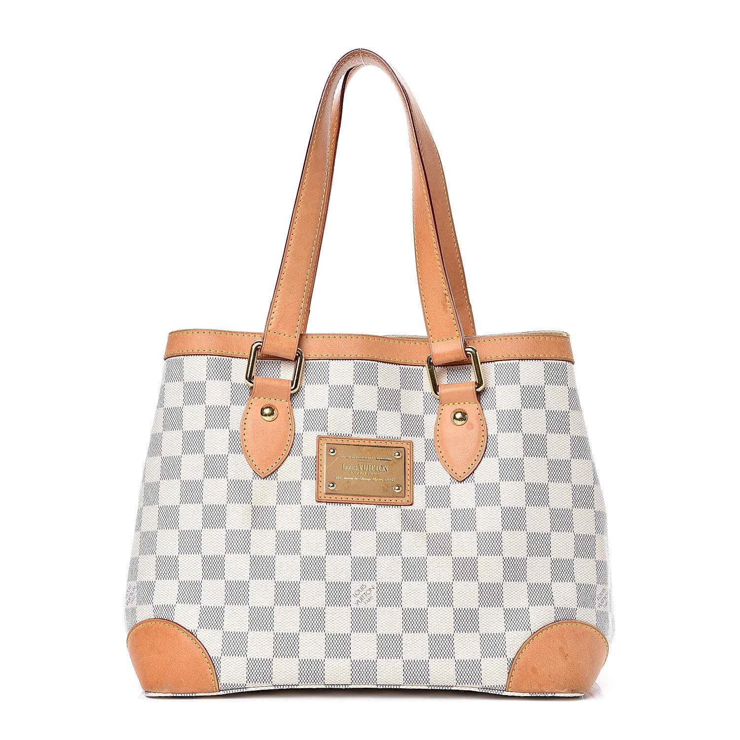 Louis Vuitton Damier Azur Hampstead PM 1 of 17