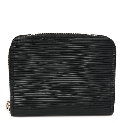 Louis Vuitton Epi Zippy Coin Purse Black 1 of 7