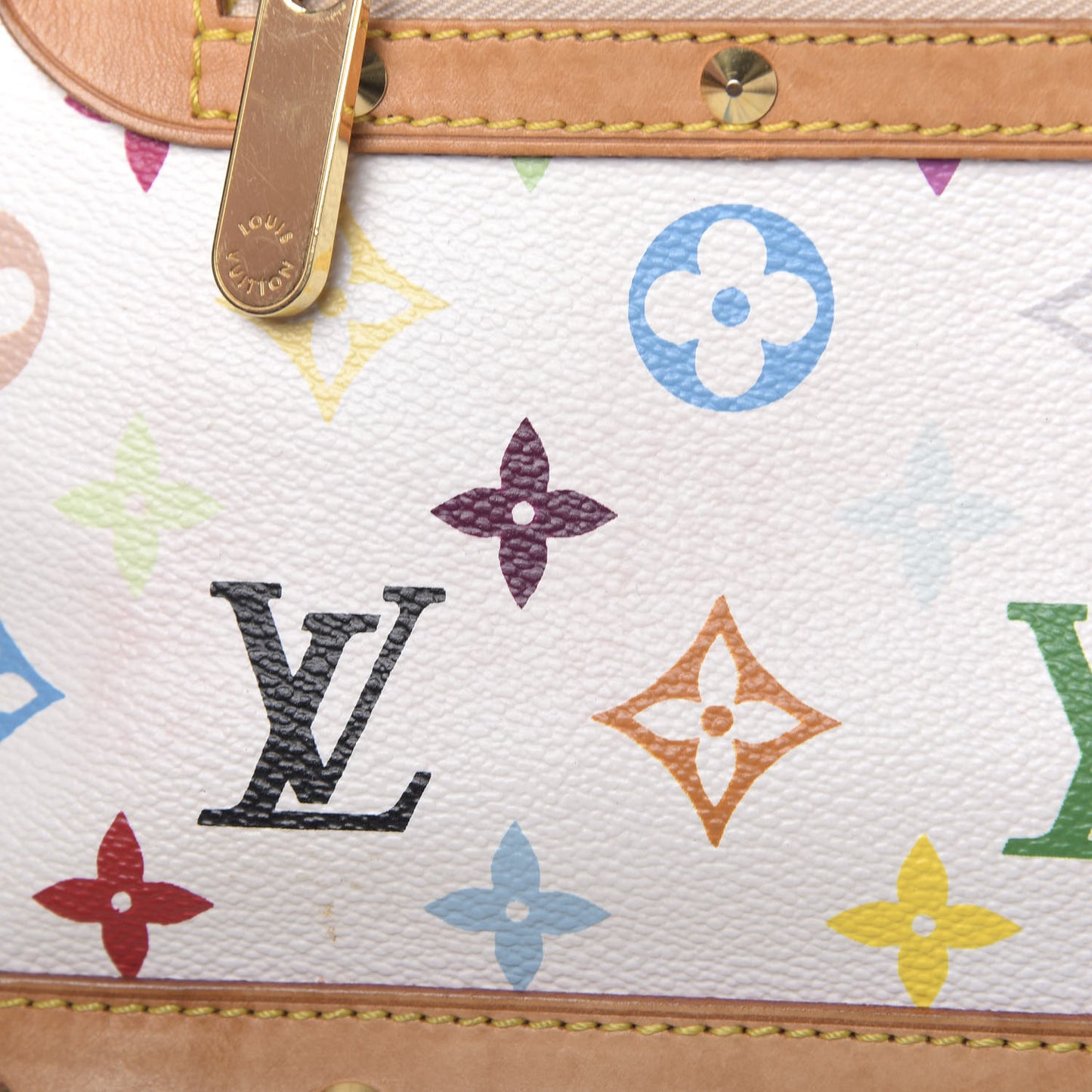 Monogram Multicolor Alma White